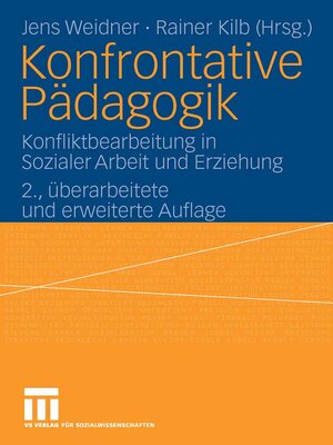 cover image of Konfrontative Pädagogik